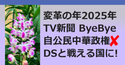 ▼2025年 日本人目覚めよ!!!